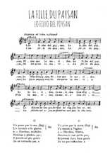 Lo filho del poysan, La fille du paysan